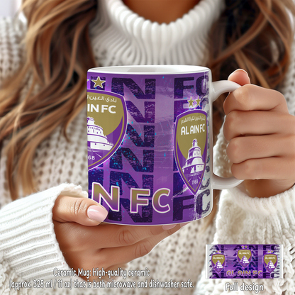 Al Ain FC Fan Box 3 – Custom Name | Includes Tote Bag, Pouch, Mouse Pad & Drinkware Set & More
