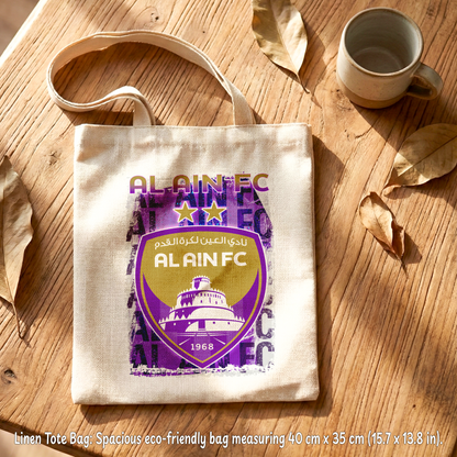 Al Ain FC Fan Box 3 – Custom Name | Includes Tote Bag, Pouch, Mouse Pad & Drinkware Set & More