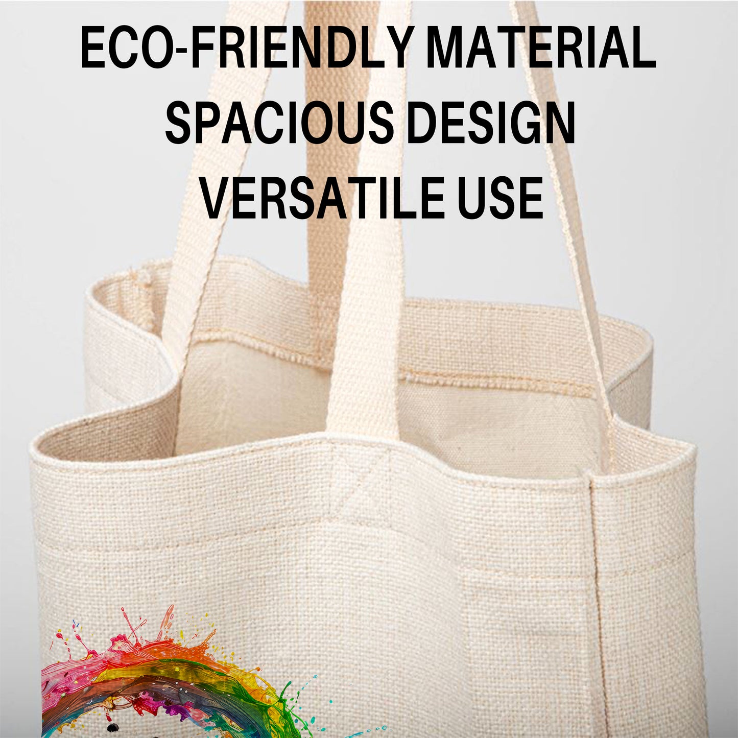 Kung Fu Panda Po Linen Tote Bag - Custom Name (35x45cm) | Eco-Friendly Lightweight Shopping & Everyday Carrier