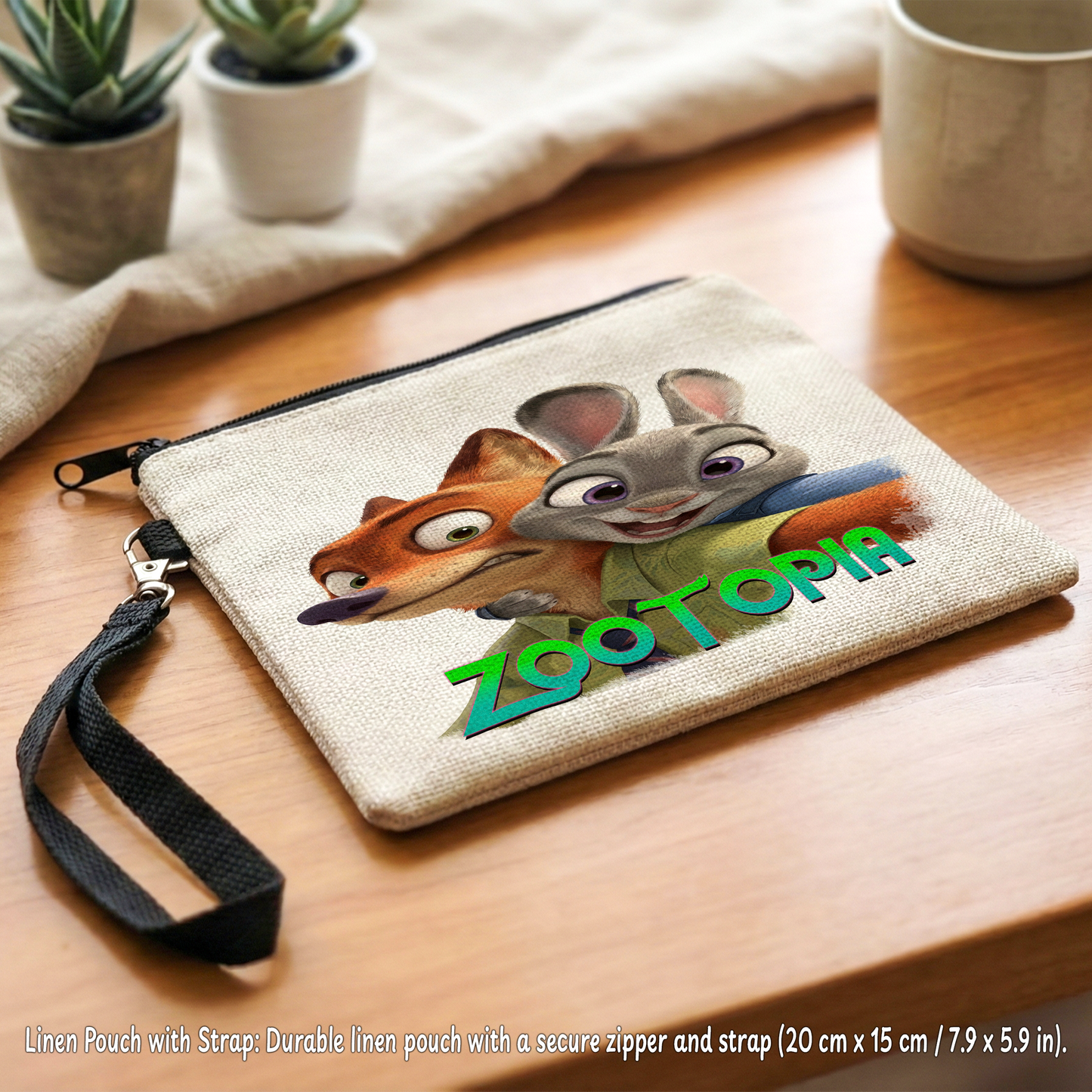 Zootopia Adventures Box – Custom Name | Includes Mouse Pad, Drinkware Set, Pouch & More