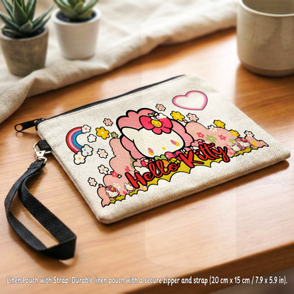 Hello Kitty Mania Box – Custom Name | Includes Plush, Tote Bag, Pouch & Drinkware Set & More