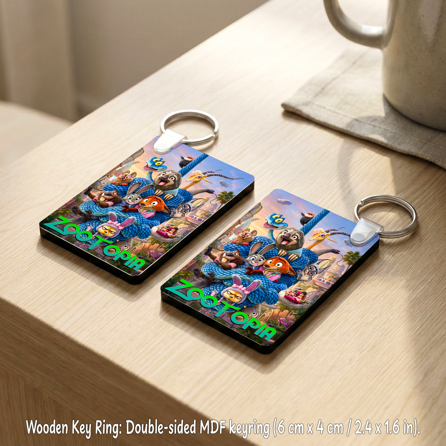 Zootopia Adventures Box – Custom Name | Includes Mouse Pad, Drinkware Set, Pouch & More