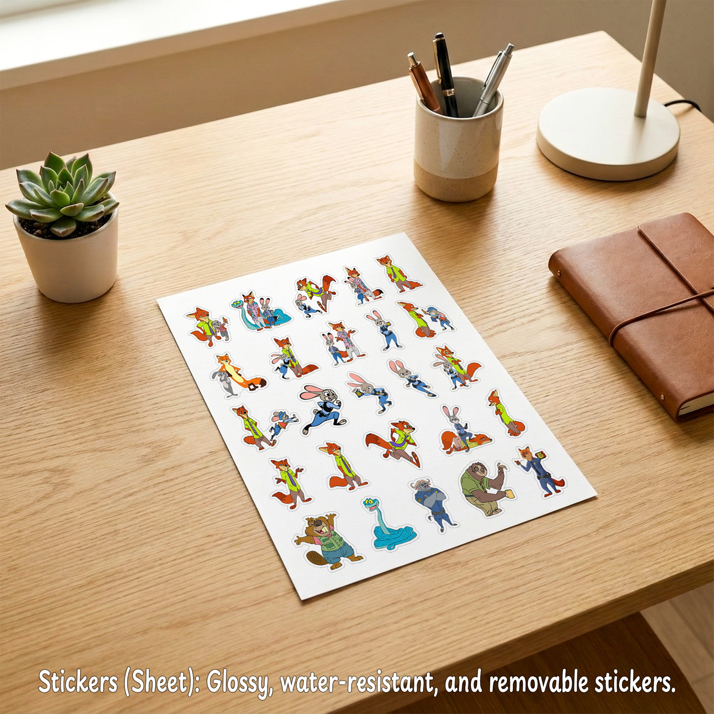 Zootopia Adventures Box – Custom Name | Includes Mouse Pad, Drinkware Set, Pouch & More