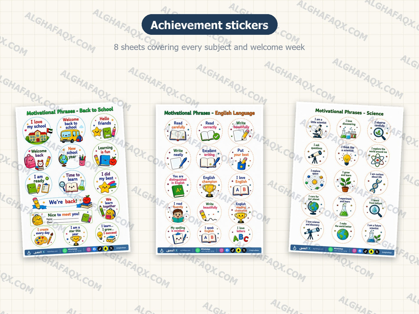 Back-to-School Teacher Kit - Primary Stage (English Edition)