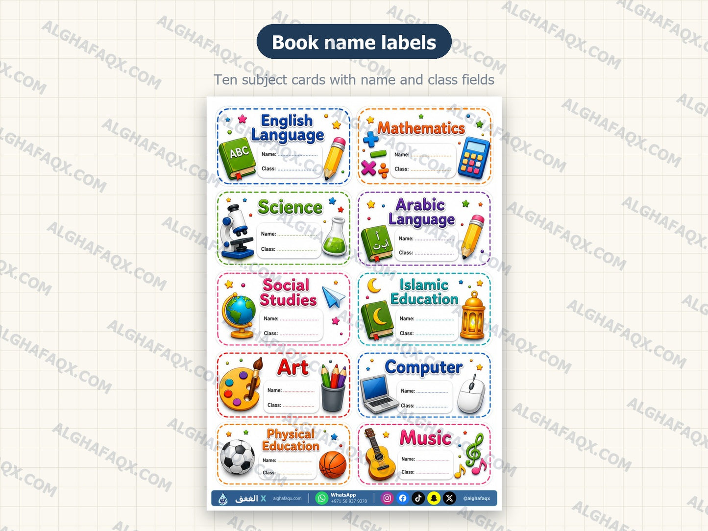 Back-to-School Teacher Kit - Primary Stage (English Edition)