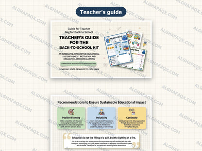 Back-to-School Teacher Kit - Primary Stage (English Edition)