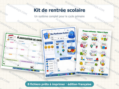 Back-to-School Teacher Kit - Primary Stage (French Edition)