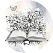 Vintage Floral Book